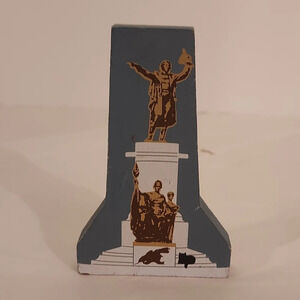 Vintage 1994 The Cat's Meow Francis Scott Key Monument Shelf Sitter